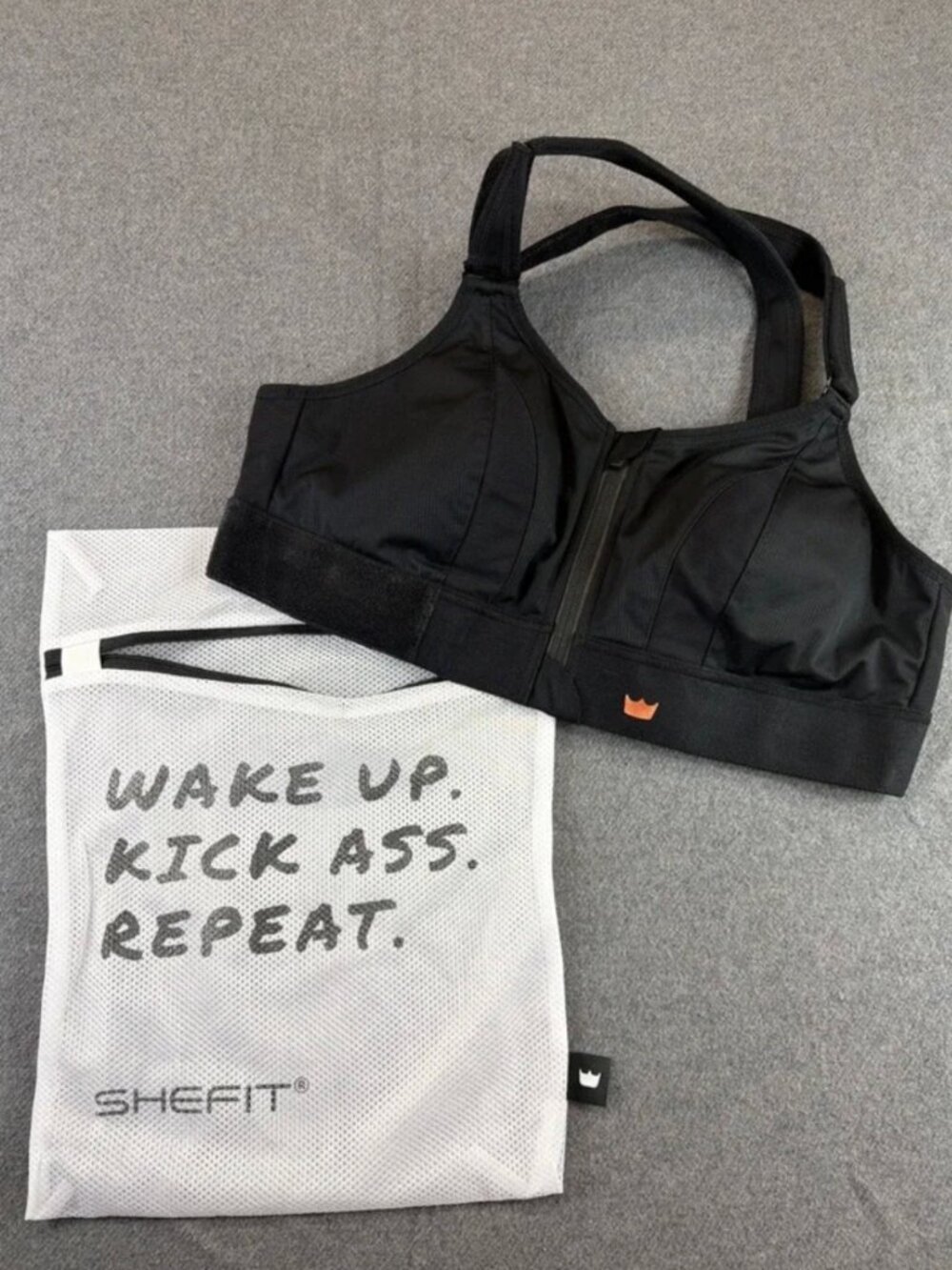 Shefit Luxe Sports Bra Black